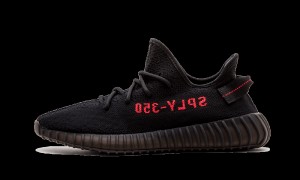 Adidas YEEZY Yeezy Boost 350 V2 Shoes Black/Red - CP9652 Sneaker WOMEN