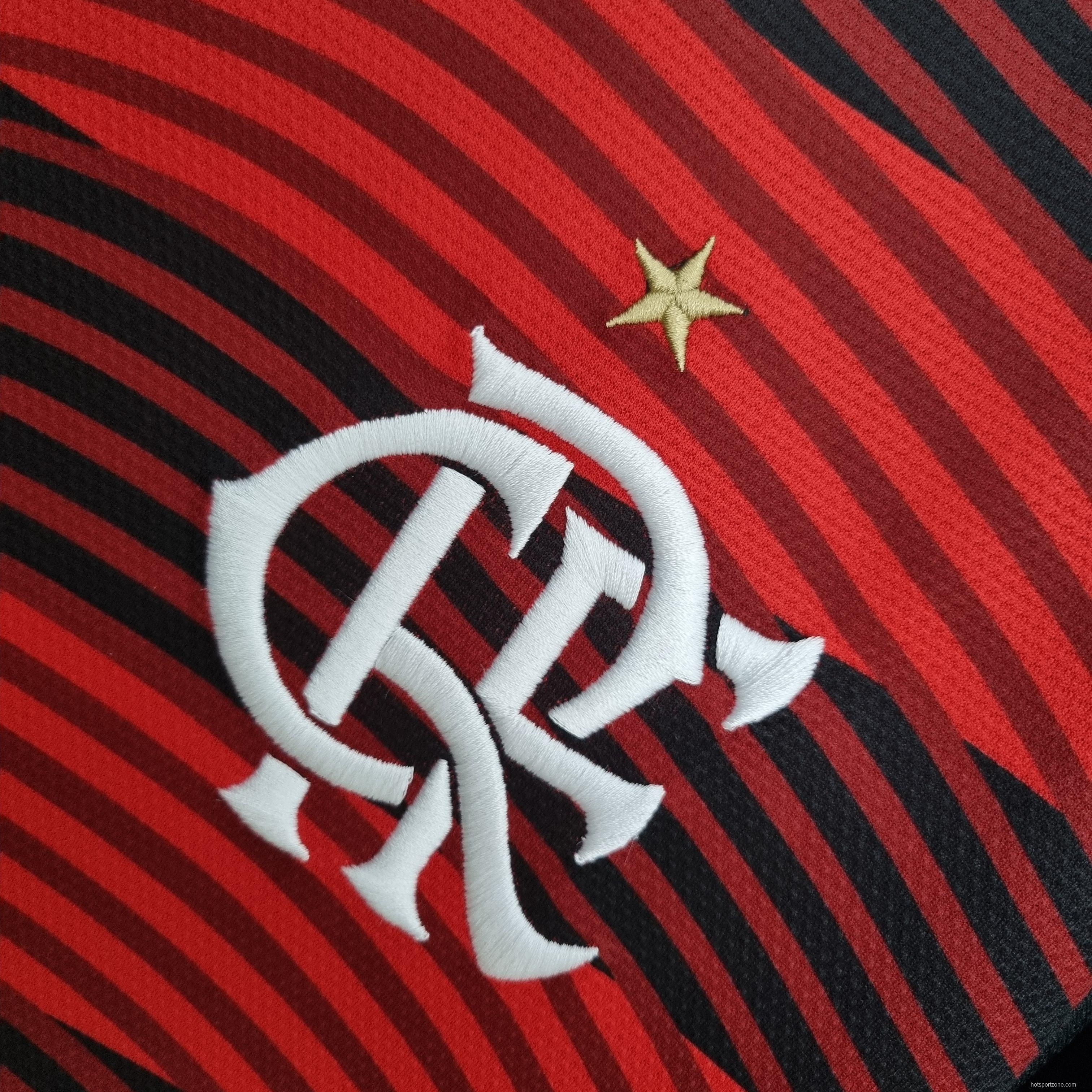 22/23 Flamengo home Soccer Jersey
