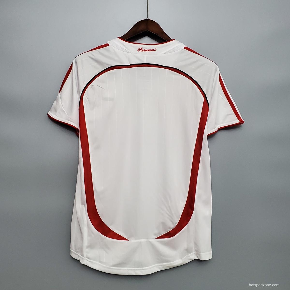 Retro AC Milan 06/07 AWAY Soccer Jersey