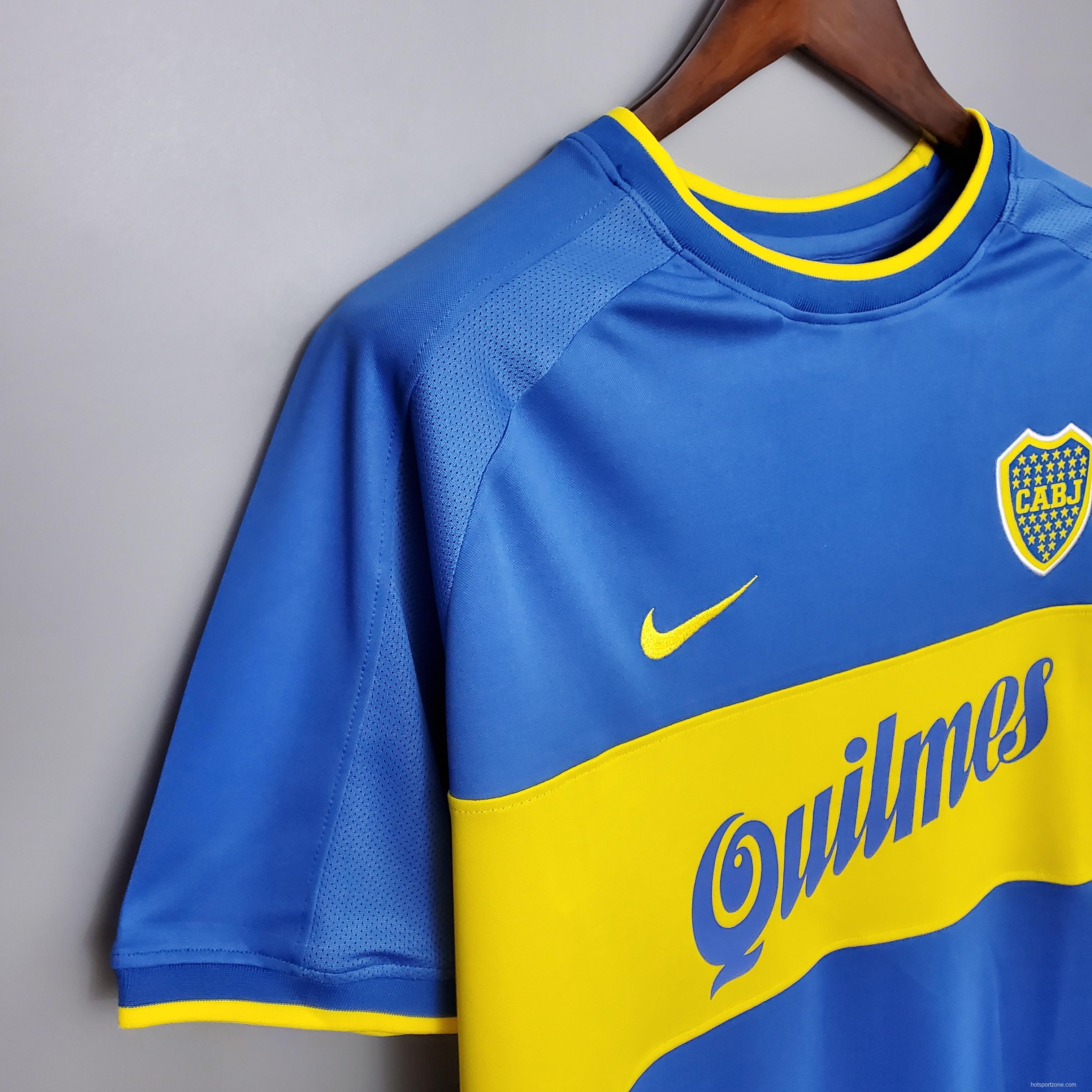 Retro Boca Juniors 99/00 home Soccer Jersey