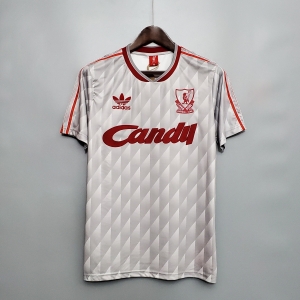 Retro 89/91 Liverpool away Soccer Jersey
