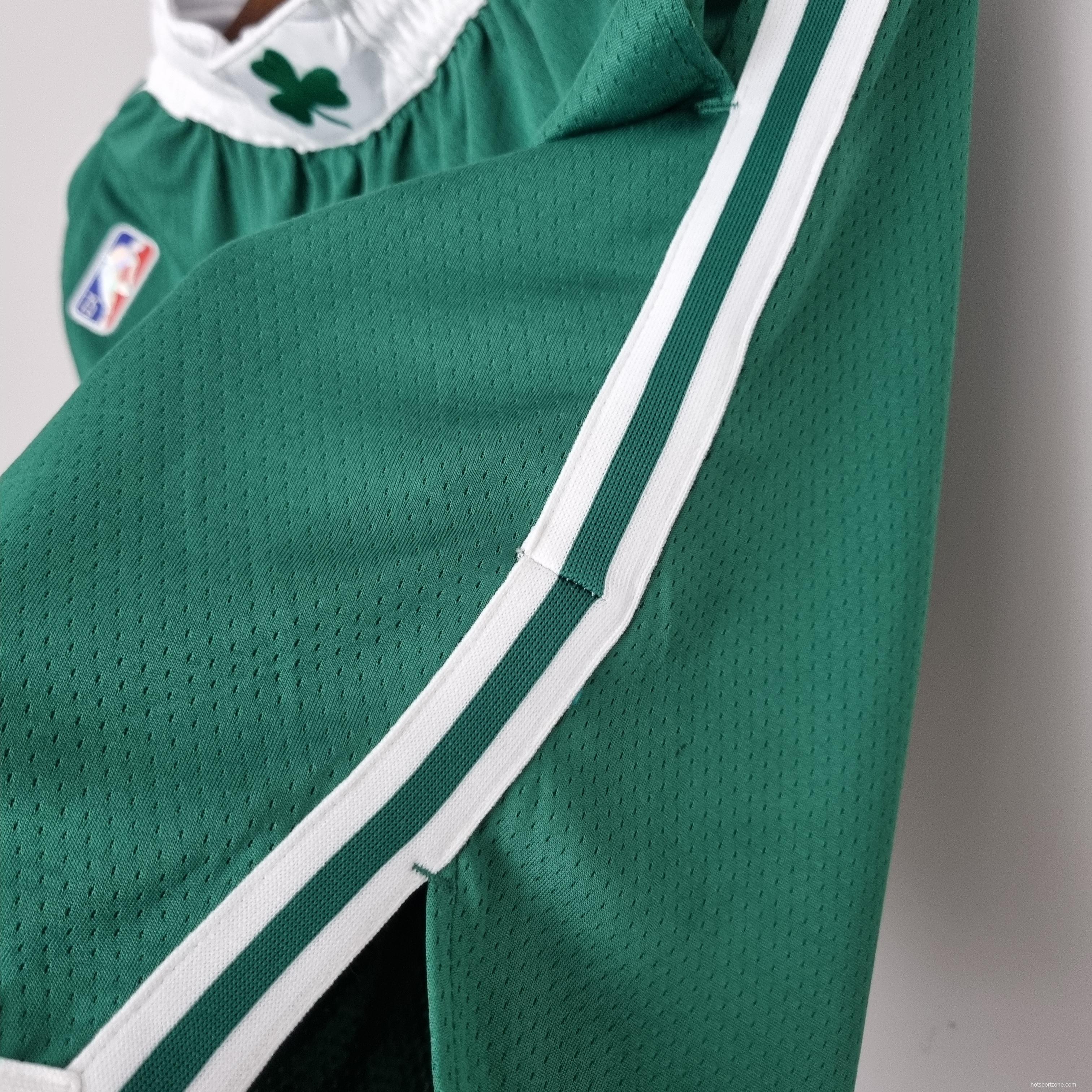 75th Anniversary Boston Celtics Green Shorts NBA