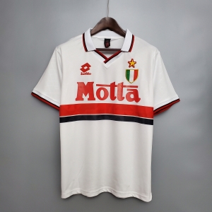 Retro 93/94 AC Milan away Soccer Jersey