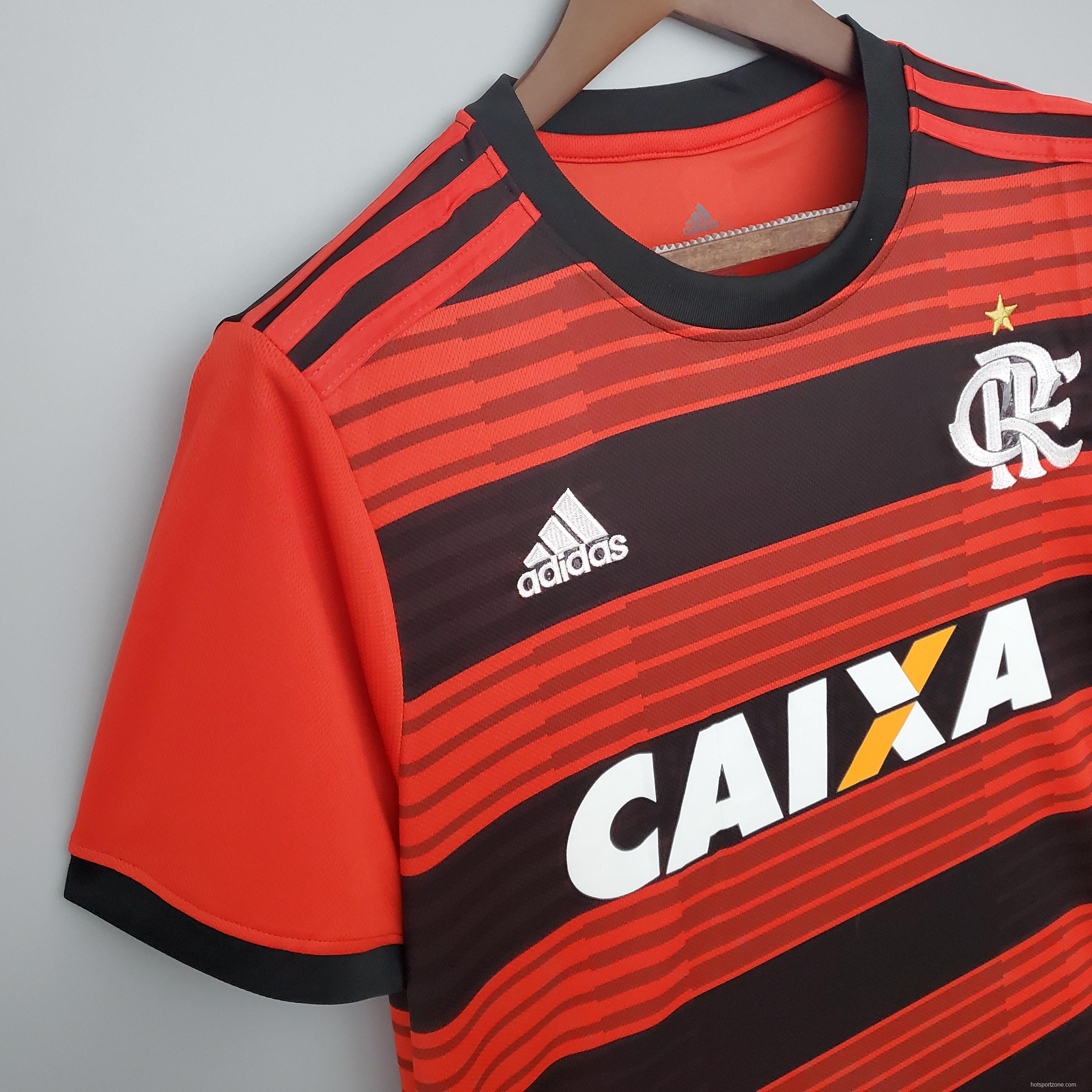 Retro 18/19 Flamengo home Soccer Jersey