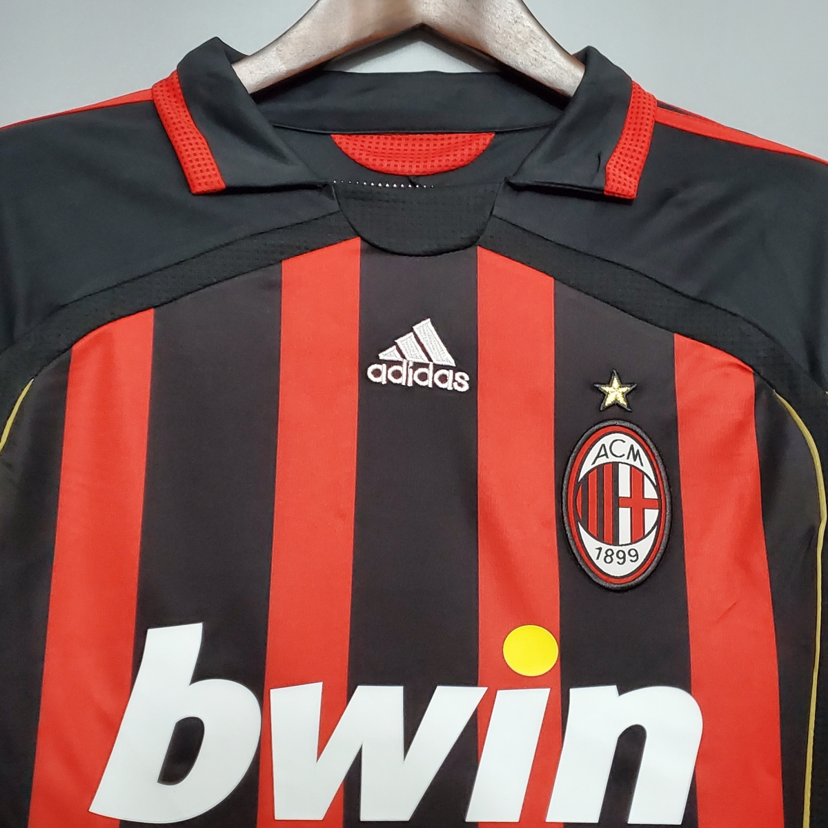 Retro 06/07 AC Milan Long sleeve home Soccer Jersey