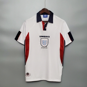 Retro 1998 England home S- XXL Soccer Jersey