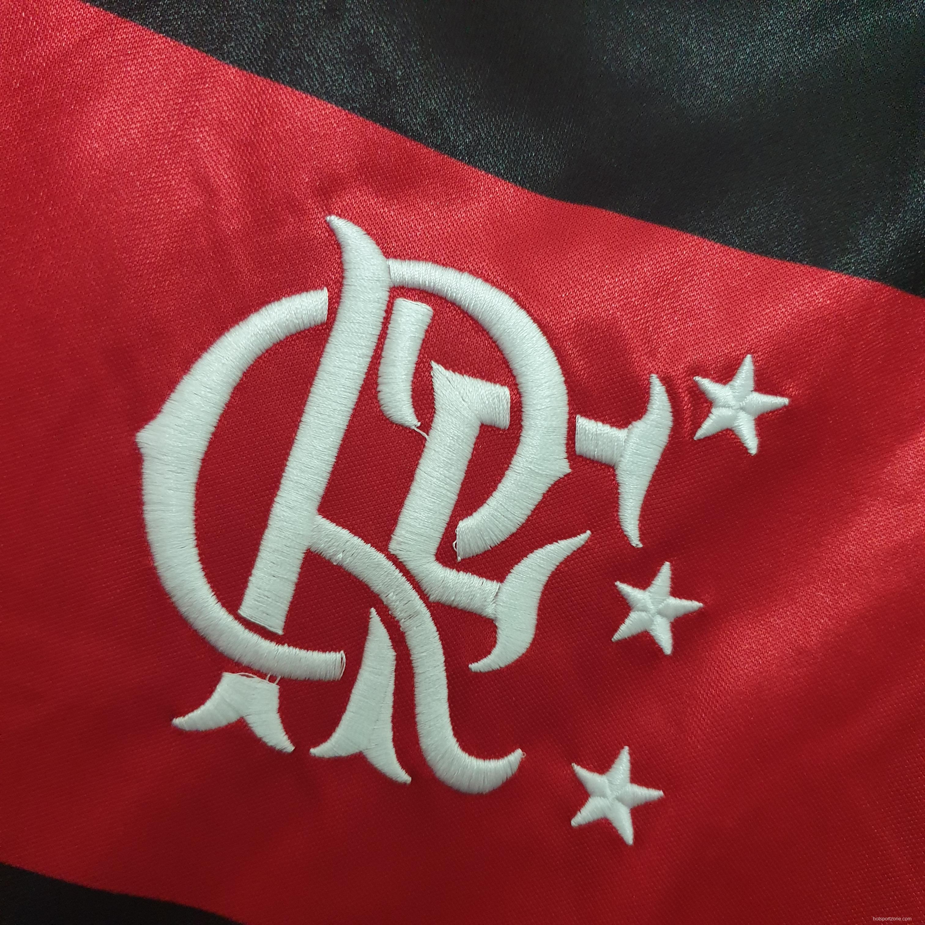 Flamengo 1990 retro shirt home Soccer Jersey