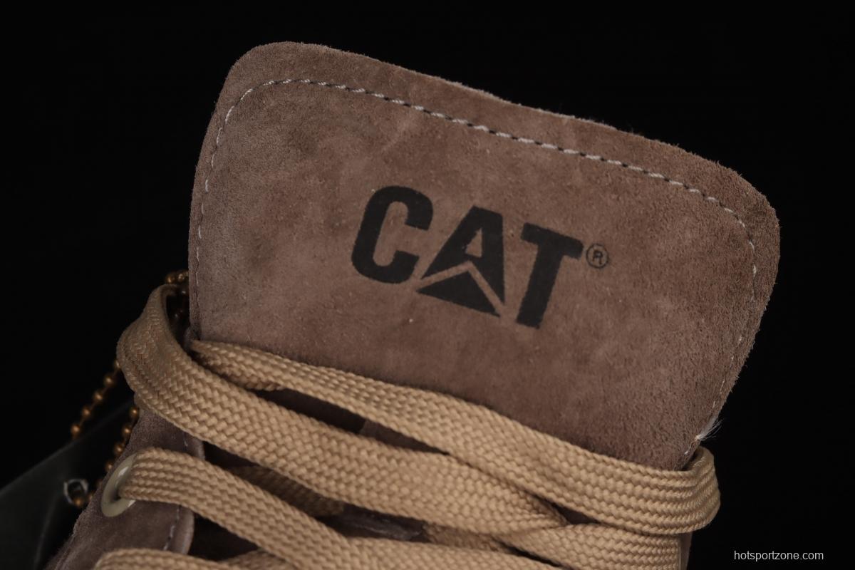 CAT FOOTWEAR/ CAT Carter 21SS autumn new vintage fashion shoes series leisure board shoes P720536 light coffee