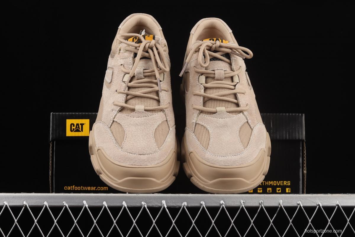 CAT FOOTWEAR/ CAT Carter 21SS autumn new vintage fashion shoes series leisure board shoes P721026 sand color