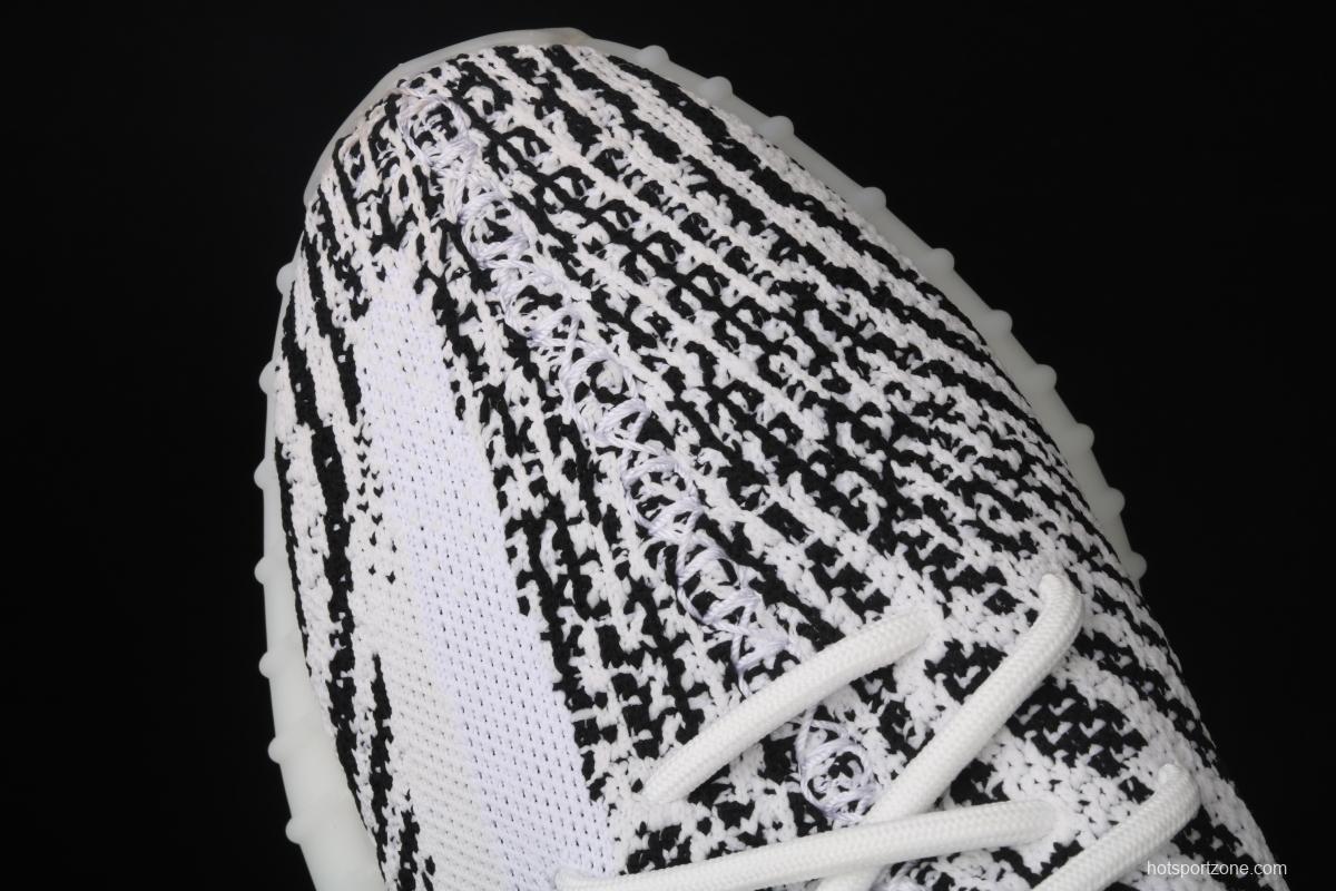 Adidas Yeezy 350 V2 Boost Basf CP9654 Darth Coconut 350 second generation white zebra BASF Boost original background