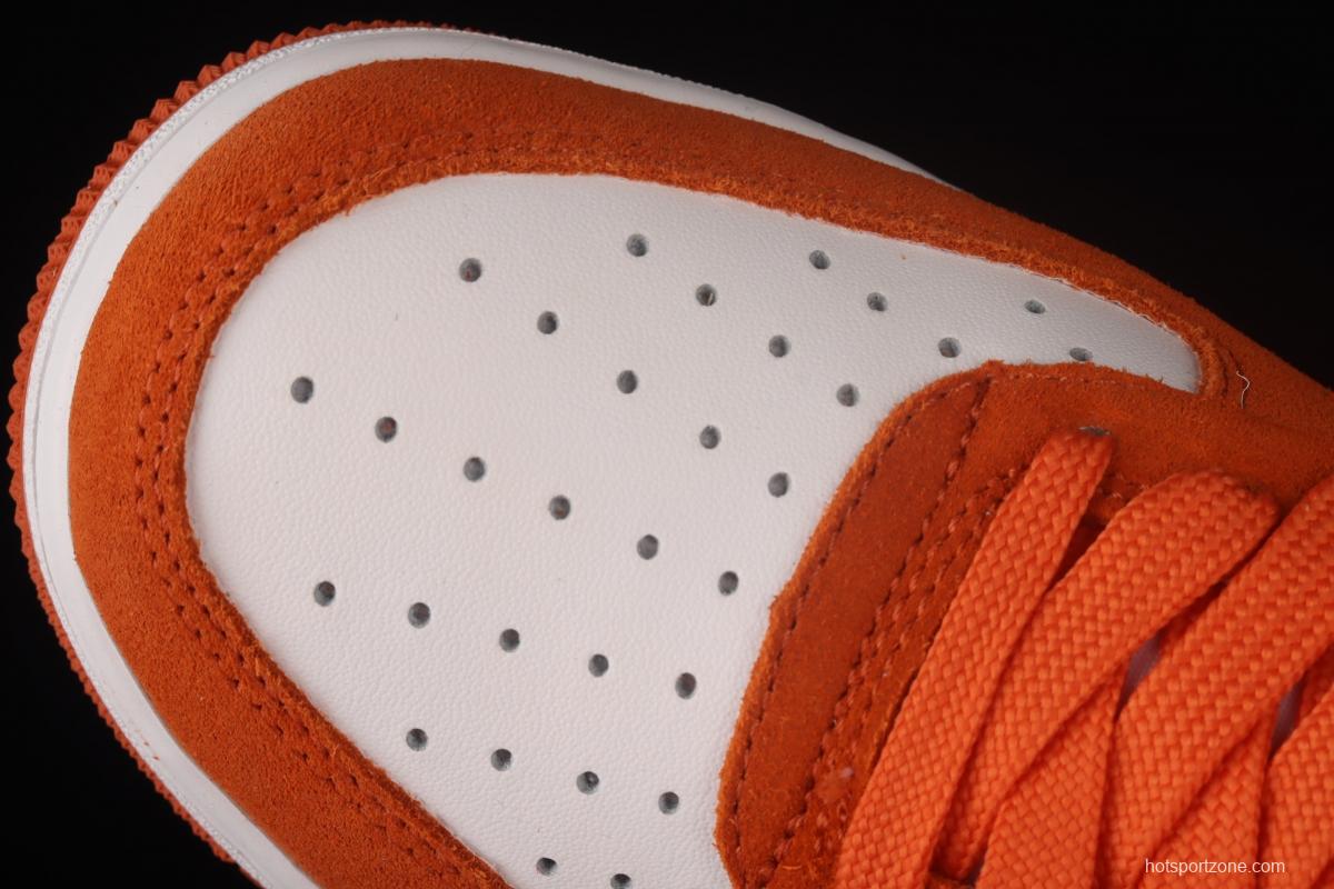 NIKE Air Force 11607 Low Athletic Club white orange low-top casual board shoes DH7568-800