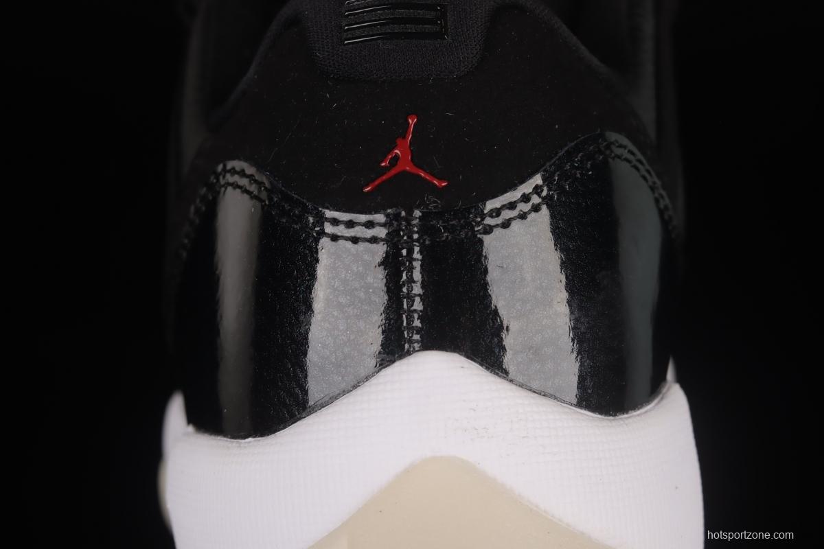 Air Jordan 11 Retro Low 72-10 1 Low Top Big Devil Sports Culture Basketball Shoes AV2187-001