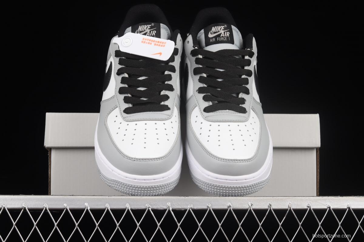 NIKE Air Force 1 Low smoke ash color matching head layer low top casual board shoes CN6403-105