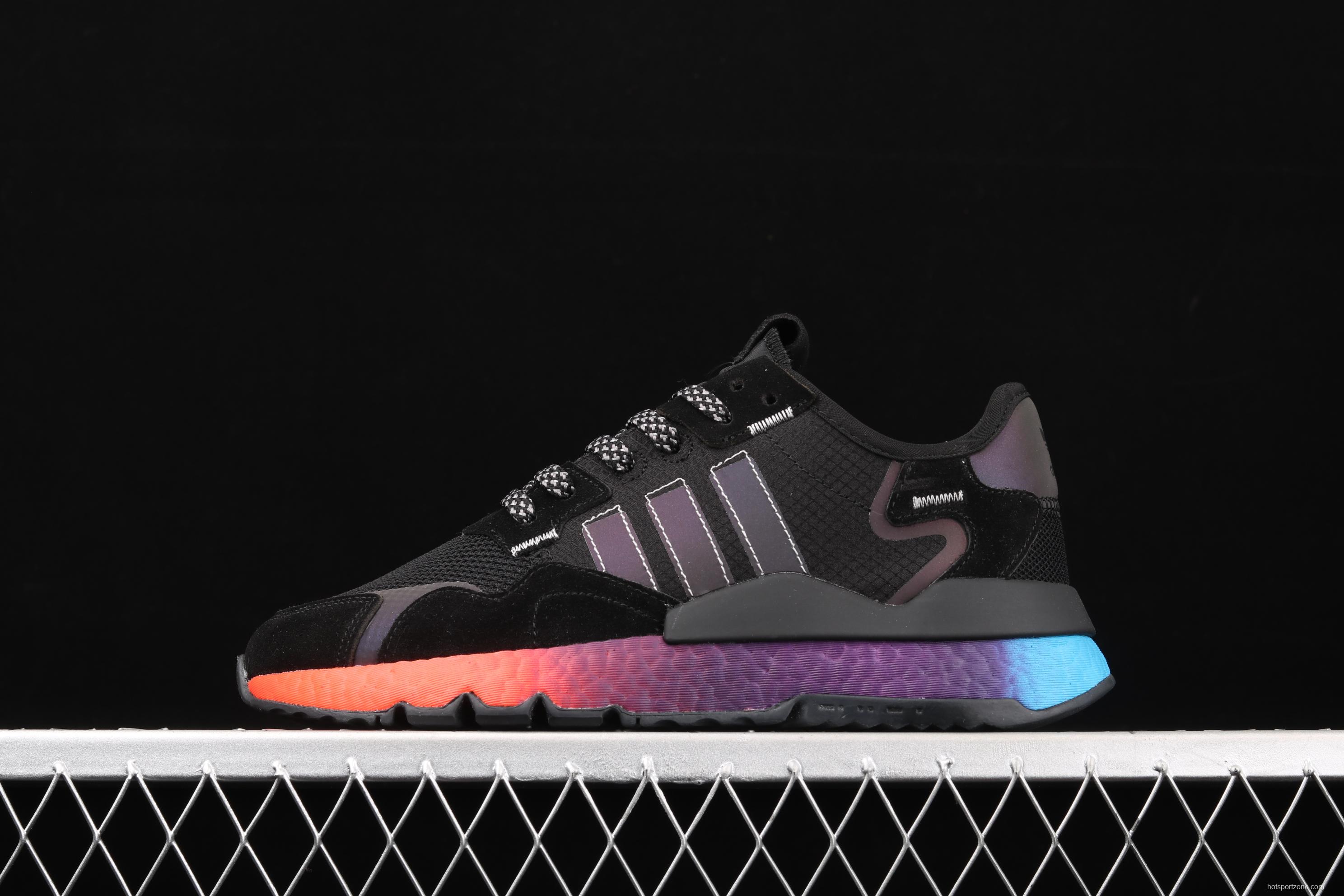 Adidas Nite Jogger 2019 Boost FX1397 3M reflective vintage running shoes