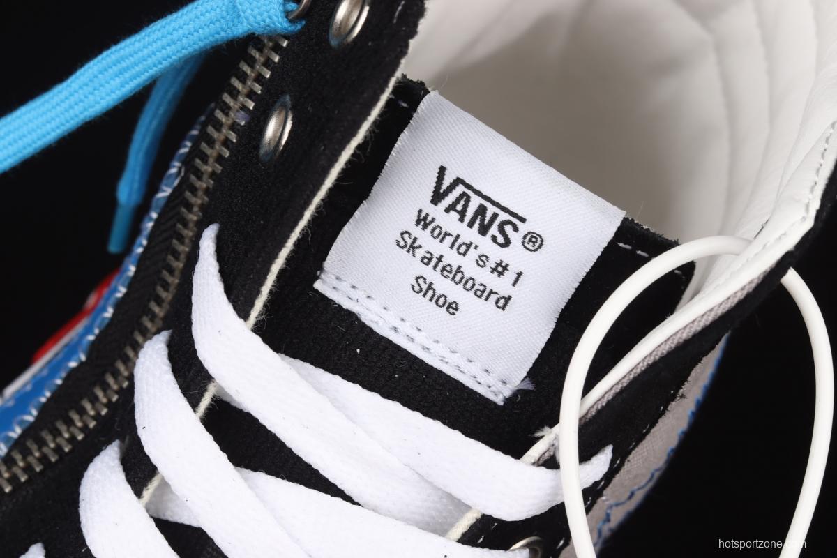 Vans SK8-Hi Reissue Ca Vance deconstructs and splices VN0A3WM15FC of high-top vulcanized shoes