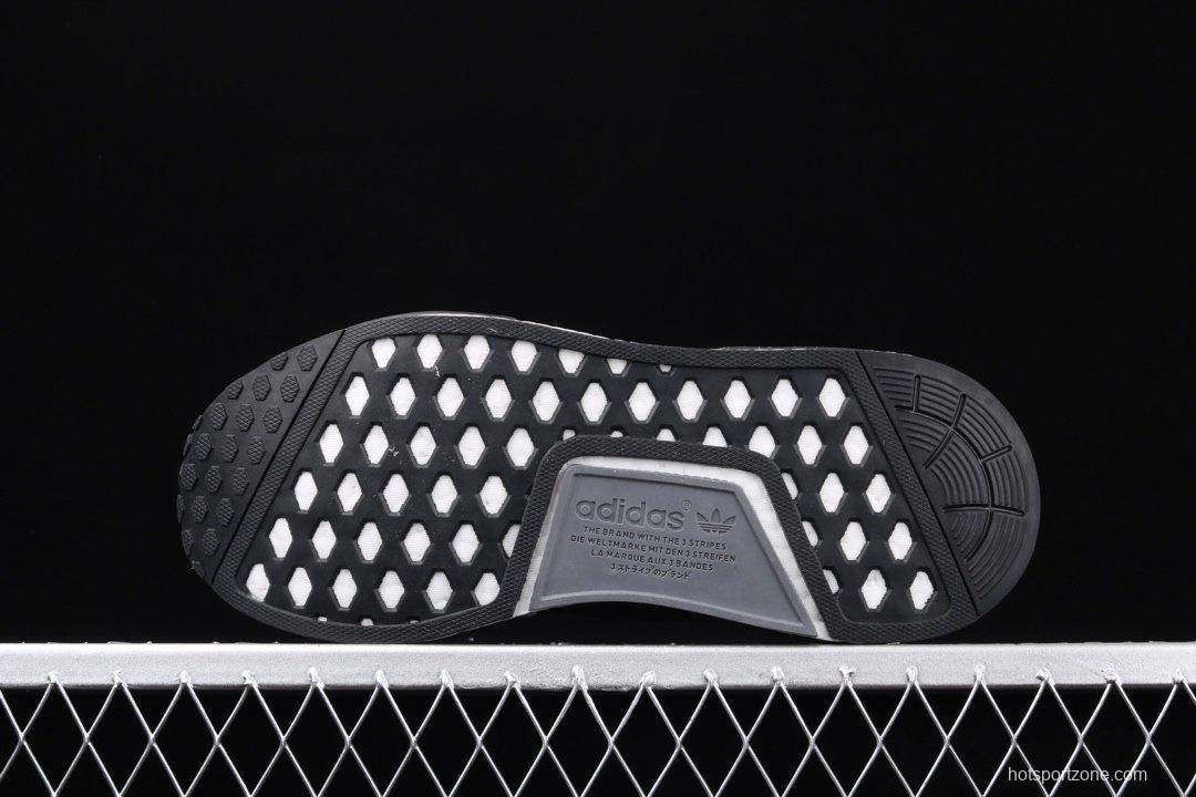 Adidas NMD_R1 Boost Originals Taping F36801 Black Samurai