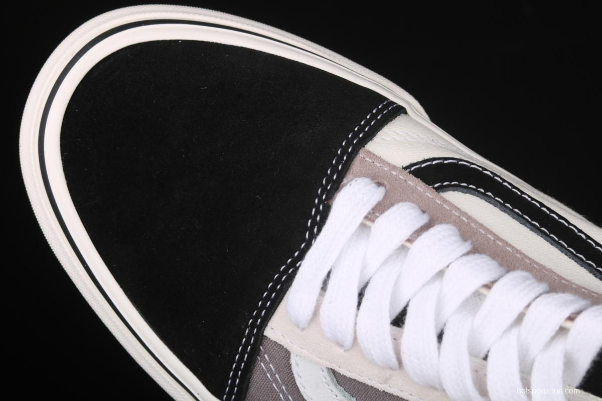 Vans Style 36 million black, white and gray color low-side vulcanized canvas casual shoes VN0A38G2XFI