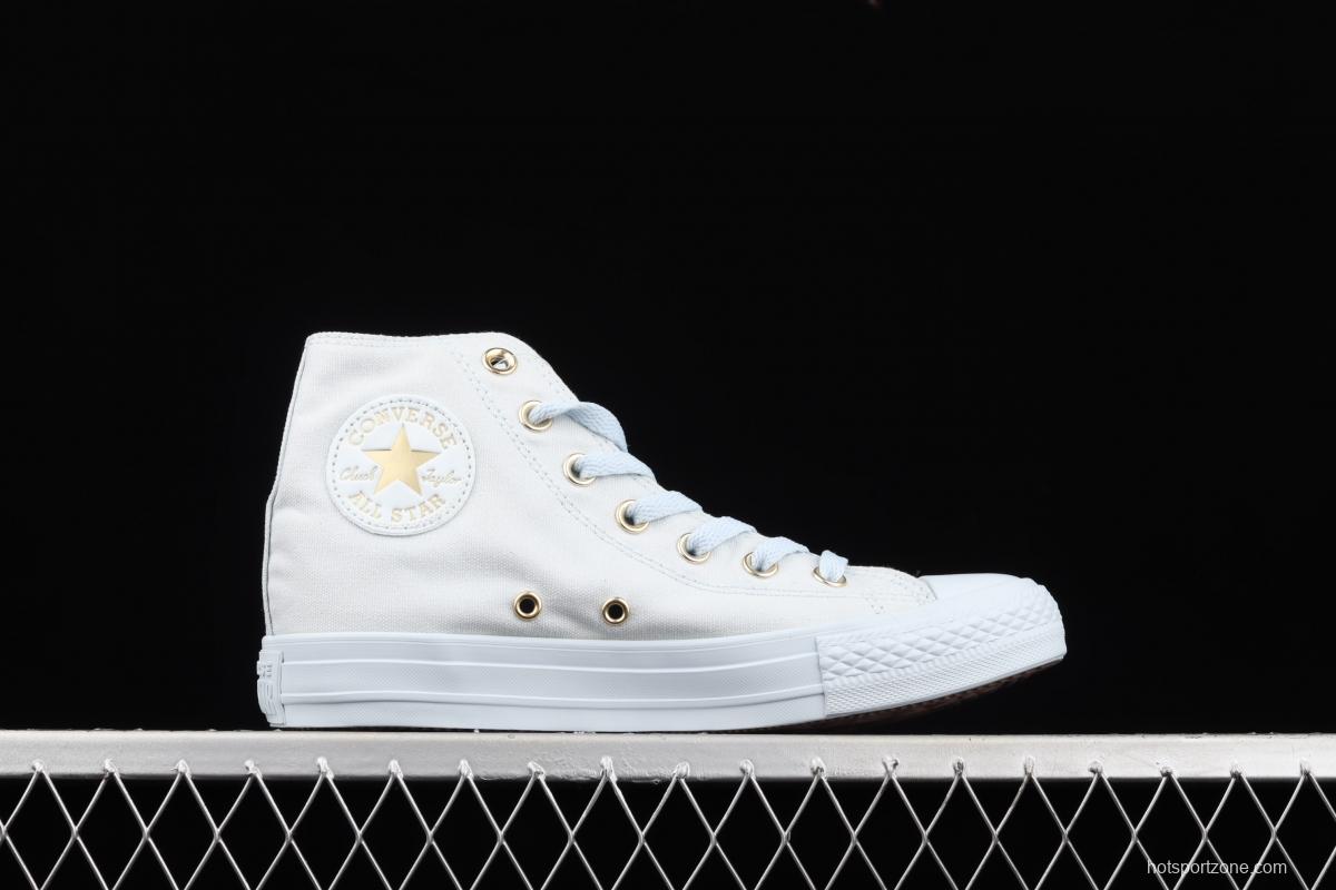 Converse All Star Converse taro purple gold upper canvas shoes 559939F