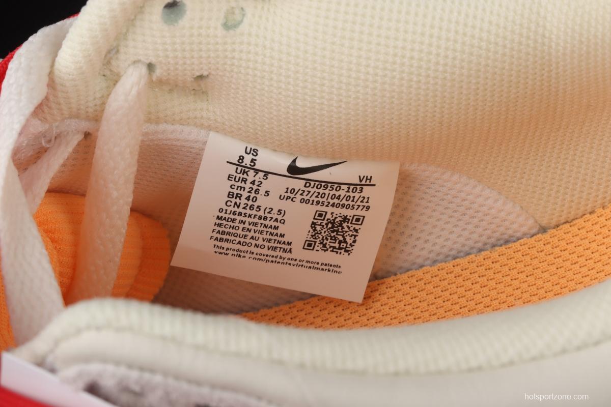 OFF-White x NIKE DUNK Low 12 of 50 OW suede SB buckle rebound fashion casual board shoes DJ0950-103