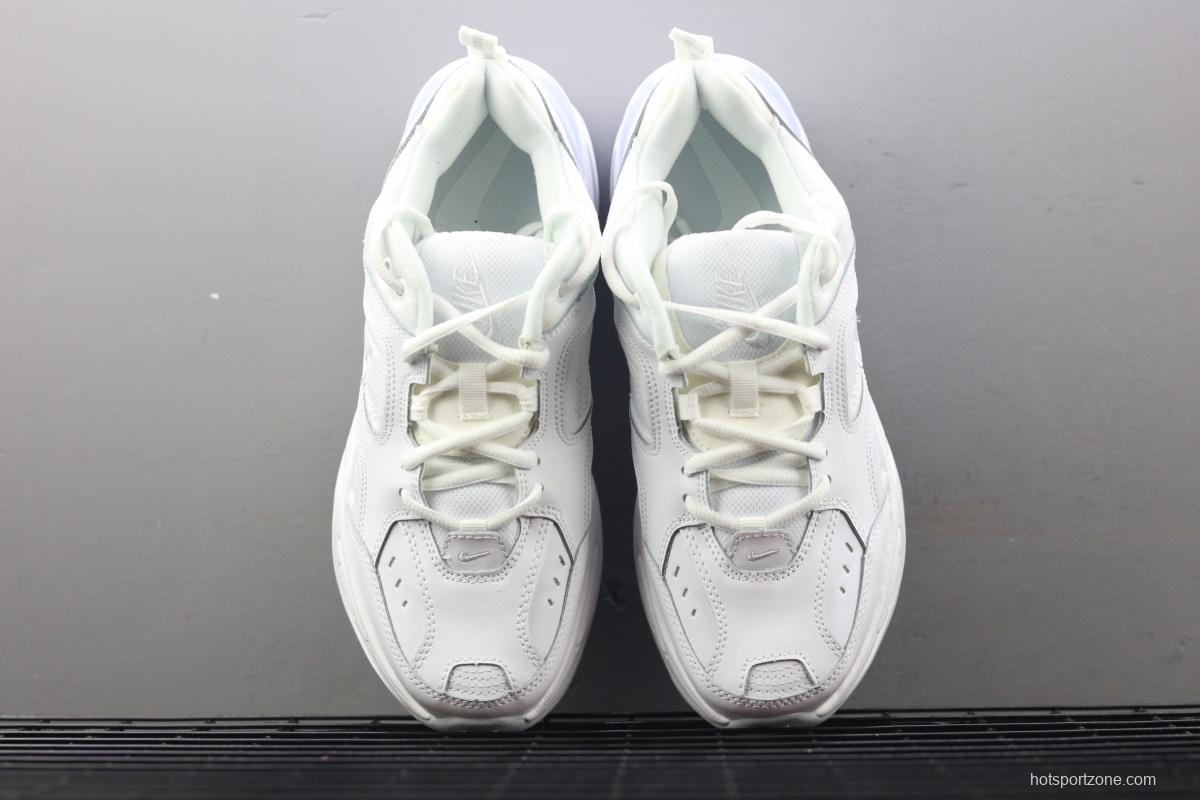 NIKE M2K Tekno all-white color retro sports daddy shoes AV4789-101