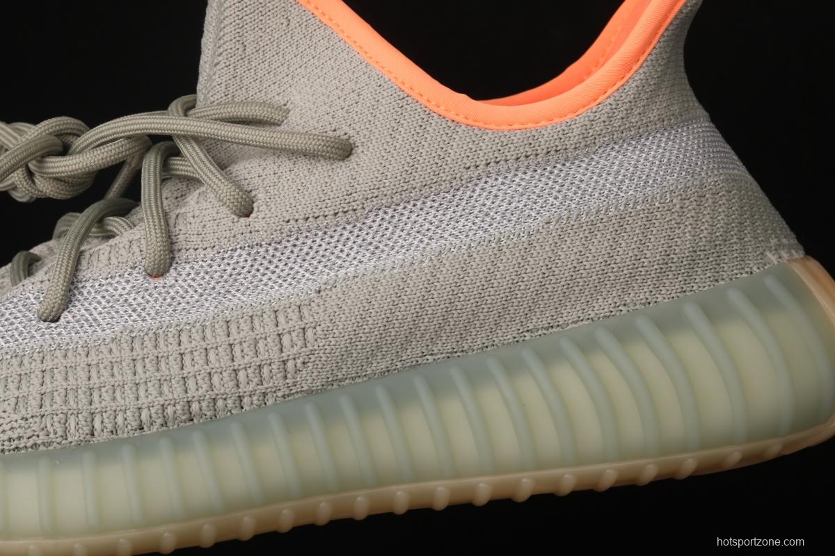 Adidas Yeezy Boost 350 V2 Desert Sage FX9035 Darth Coconut 350 second generation hollowed-out galactic sage color BASF Boost original