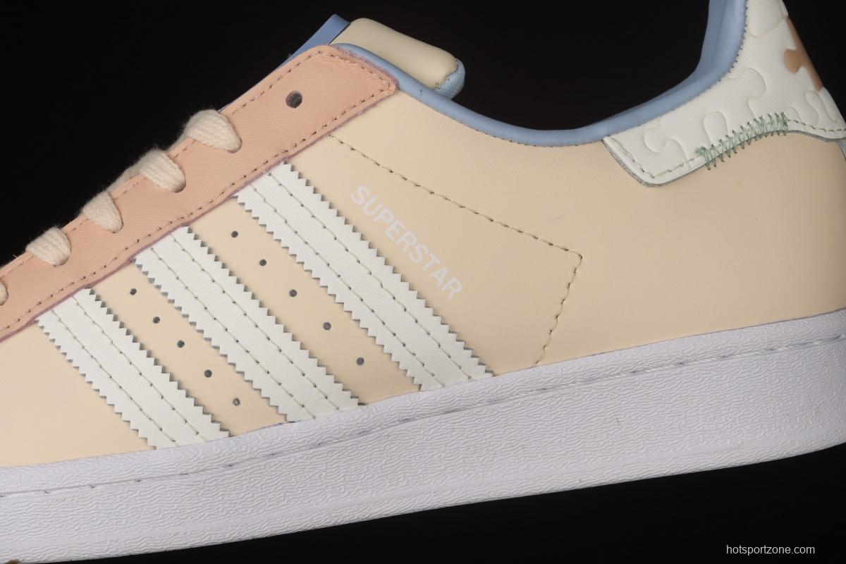 Adidas Superstar GZ3414 shell head classic leisure board shoes