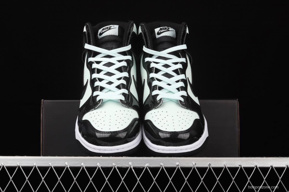 NIKE SB DUNK High Pro mint green all-star SB buckle rebound high-top casual skateboard shoes DD1398-300