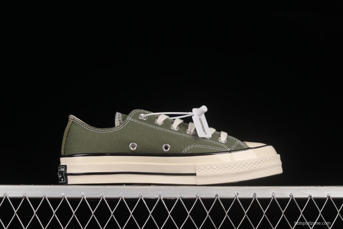 Converse 1970s Evergreen low-top vulcanized casual shoes 162060C
