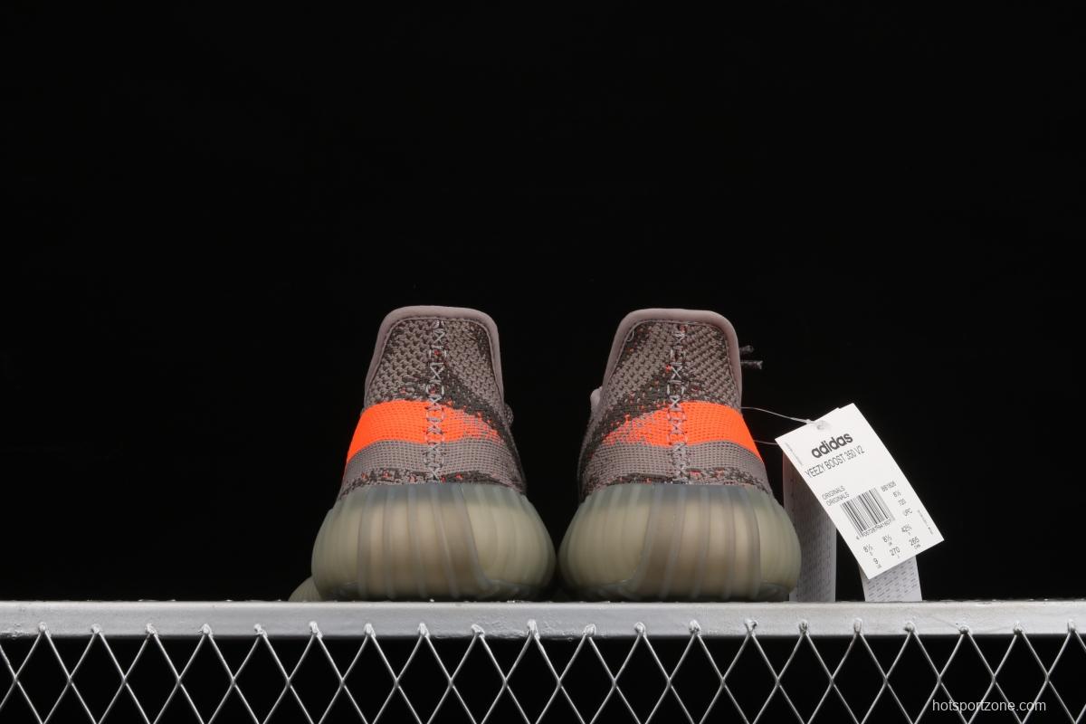 Adidas Yeezy 350V2 Real Boost Basf BB1826 das coconut 350 second generation gray orange BASF popcorn