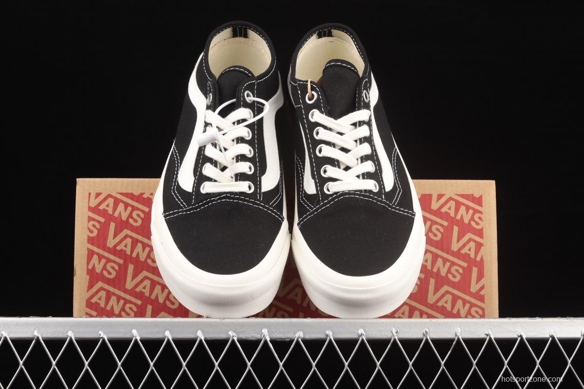 Vans Old Skool Tapered black and white classic low-top casual shoes VN0A54F49FN