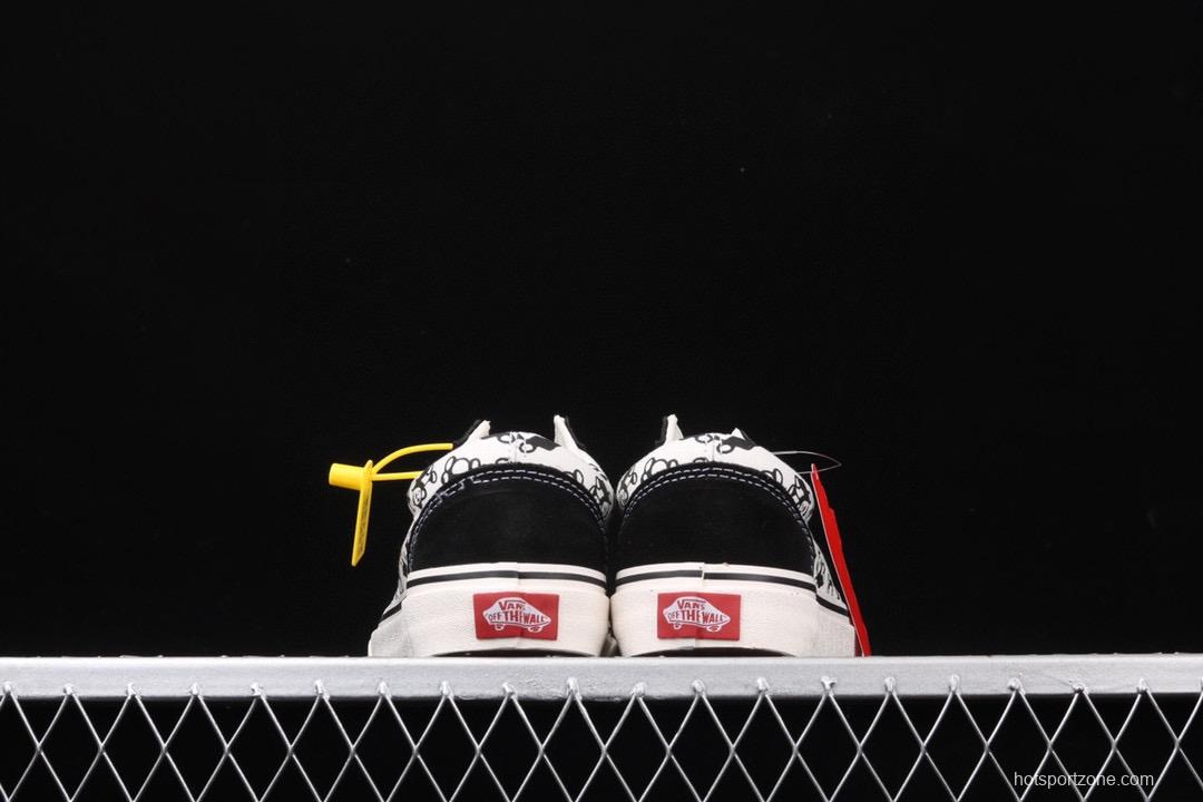 Vans Old Skool Vans Anaheim classic series giant panda low-top casual board shoes VNOA3023W33