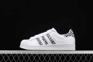 Adidas Originals Superstar FV3452 shell head cow tattooed layer casual board shoes