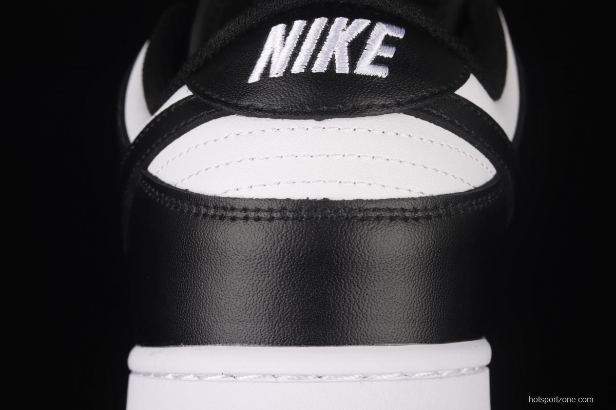 NIKE SB DUNK Low prm black and white panda SB buckle rebound fashion casual board shoes DD1391-100