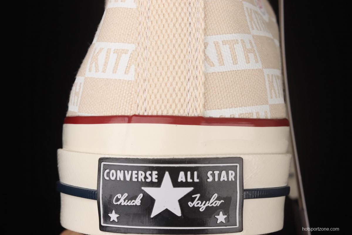 Kith x Converse Chuck 70 joint series high-top casual board shoes 165523C