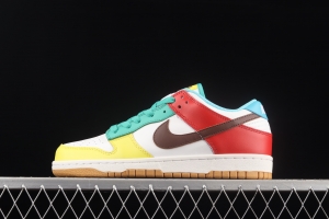 NIKE DUNK Low SE Free.99 asymmetrical mandarin duck SB buckle rebound fashion casual board shoes CZ2496-100