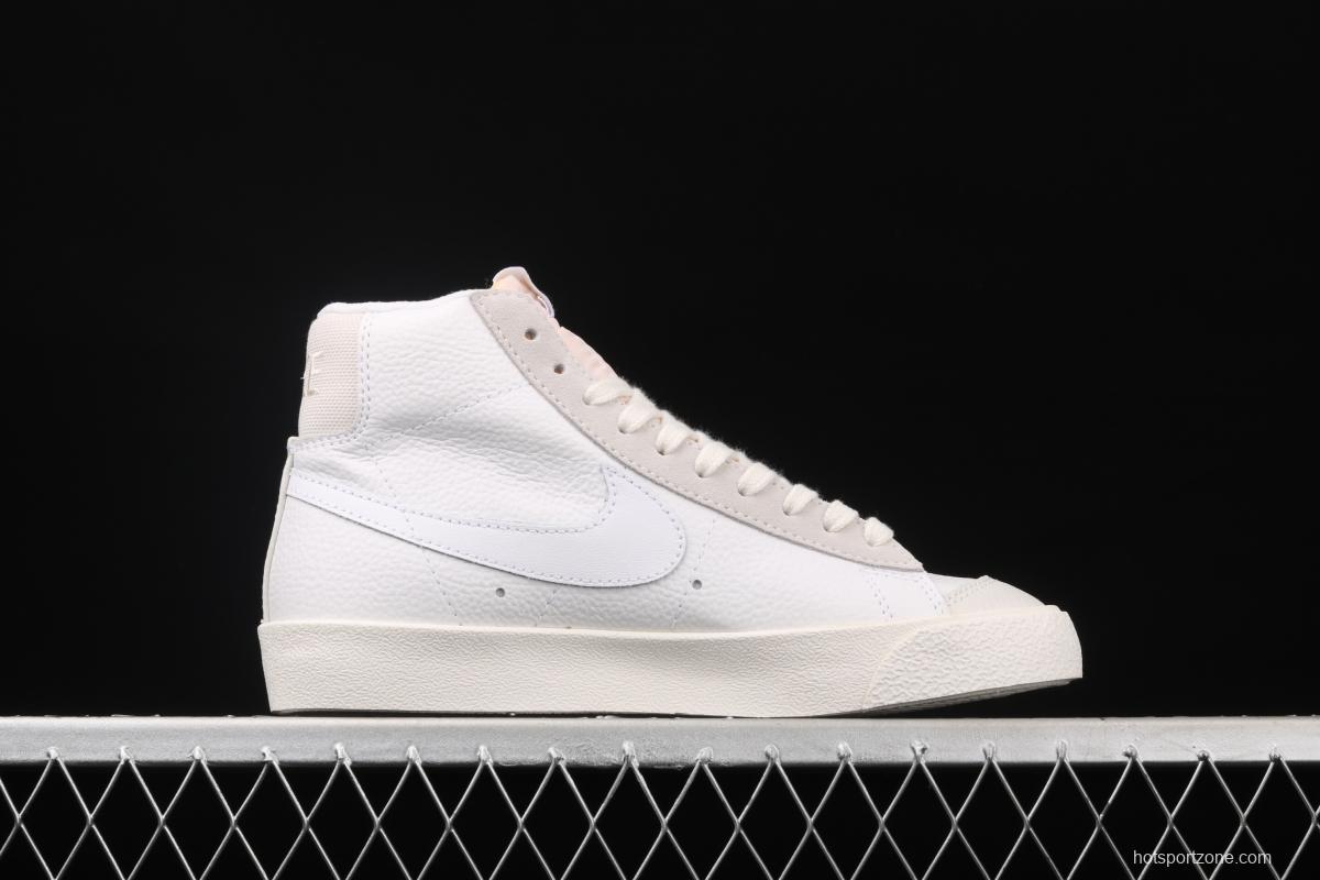 NIKE Blazer Mid'77 Trail Blazers high-top casual board shoes CW7583-100