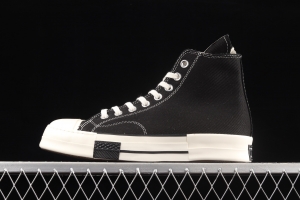 Converse x DRKSHDW international famous designer RickOwens launched a joint series of high-top casual board shoes A00130C.
