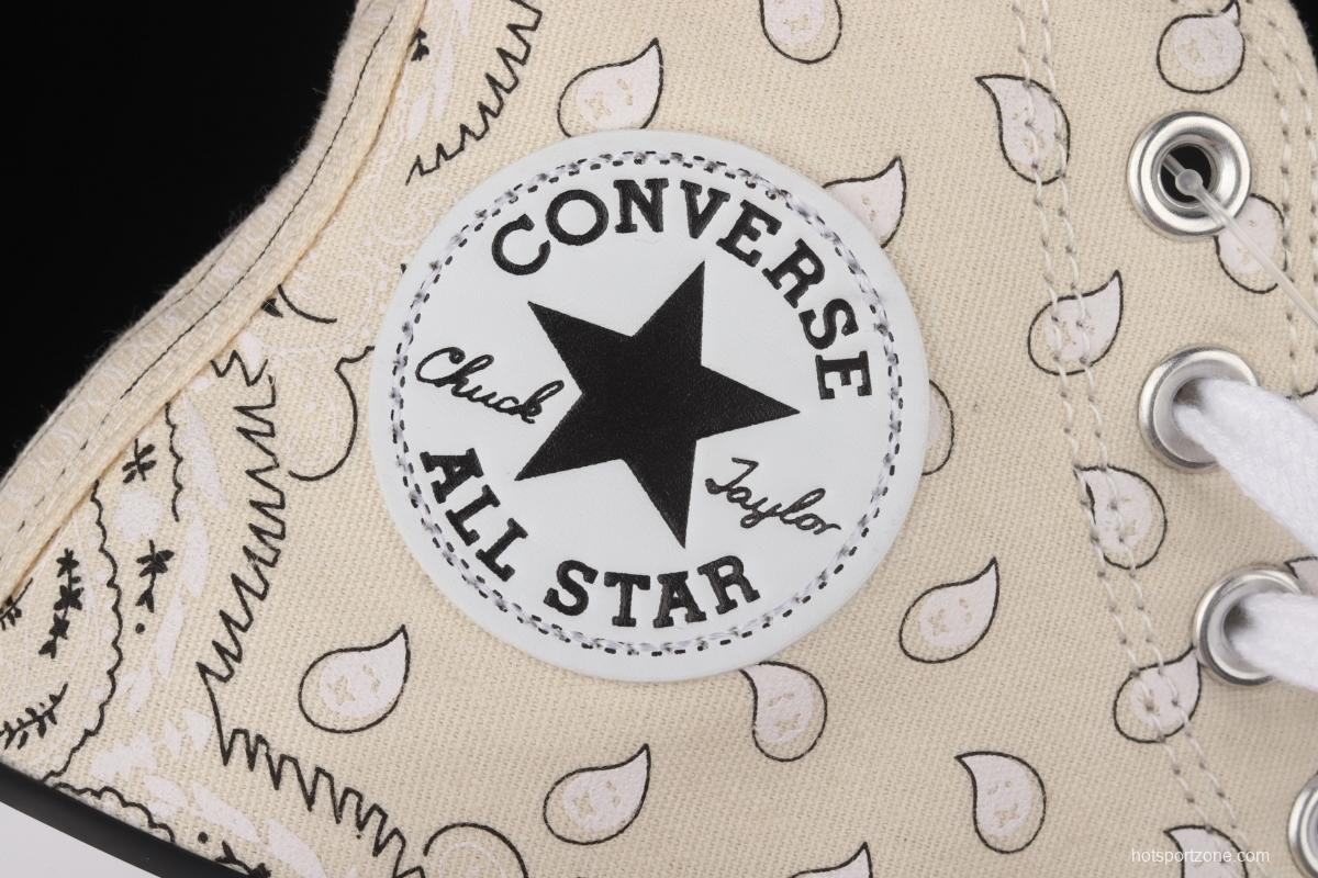 Converse Run Star Motion Converse CX futuristic series cashew flower thick-soled cake shoes 171941C