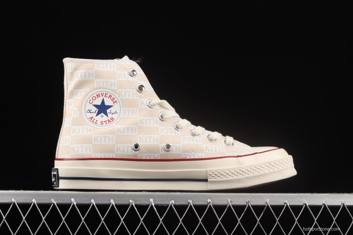 Kith x Converse Chuck 70 joint series high-top casual board shoes 165523C