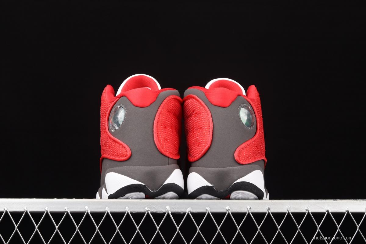 Air Jordan 13 Retro 3 White Gray Red 3M Reflector DJ5982-600