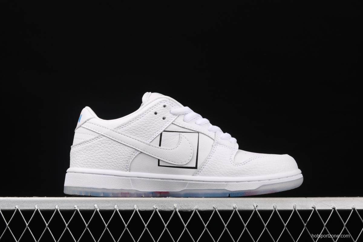 NIKE DUNK SB Low White Pigeon White Pigeon SB low upper board shoes 883232-010