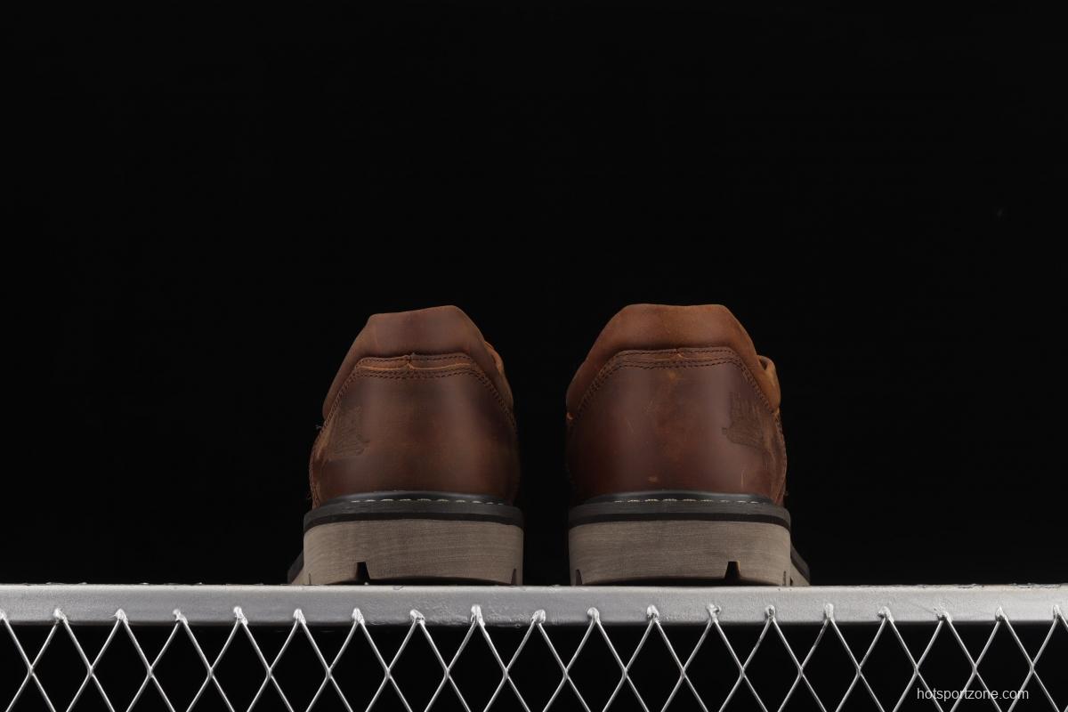 CAT official website new British retro low-top tooling shoes B4C dark coffee