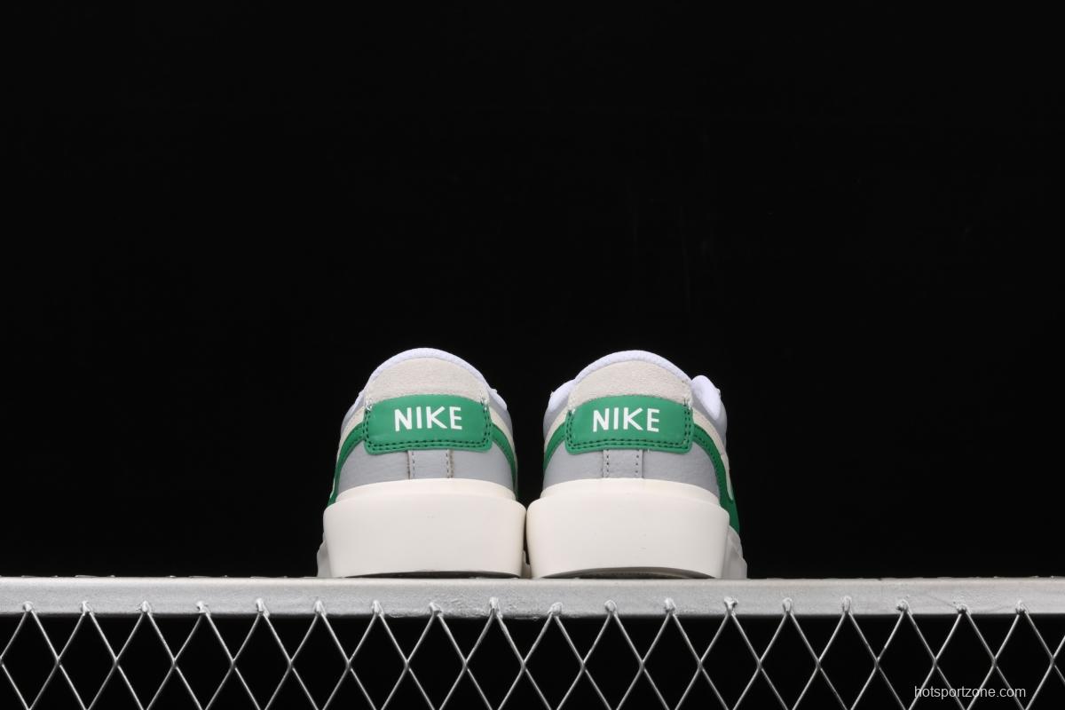 Sacai x NIKE Blazer Low co-branded trailblazer deconstructing board shoes BV0076-403