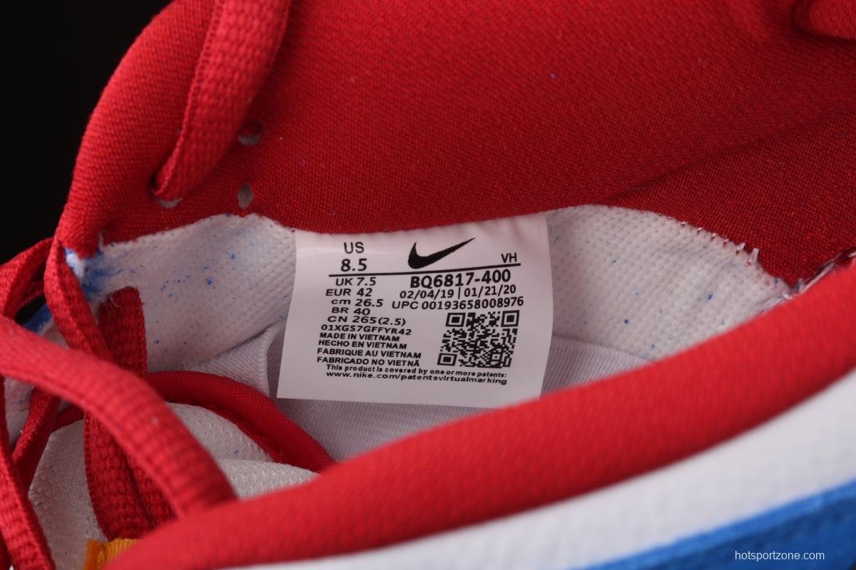 NIKE SB DUNK Low Doraemon robot cat theme color matching BQ6817-400