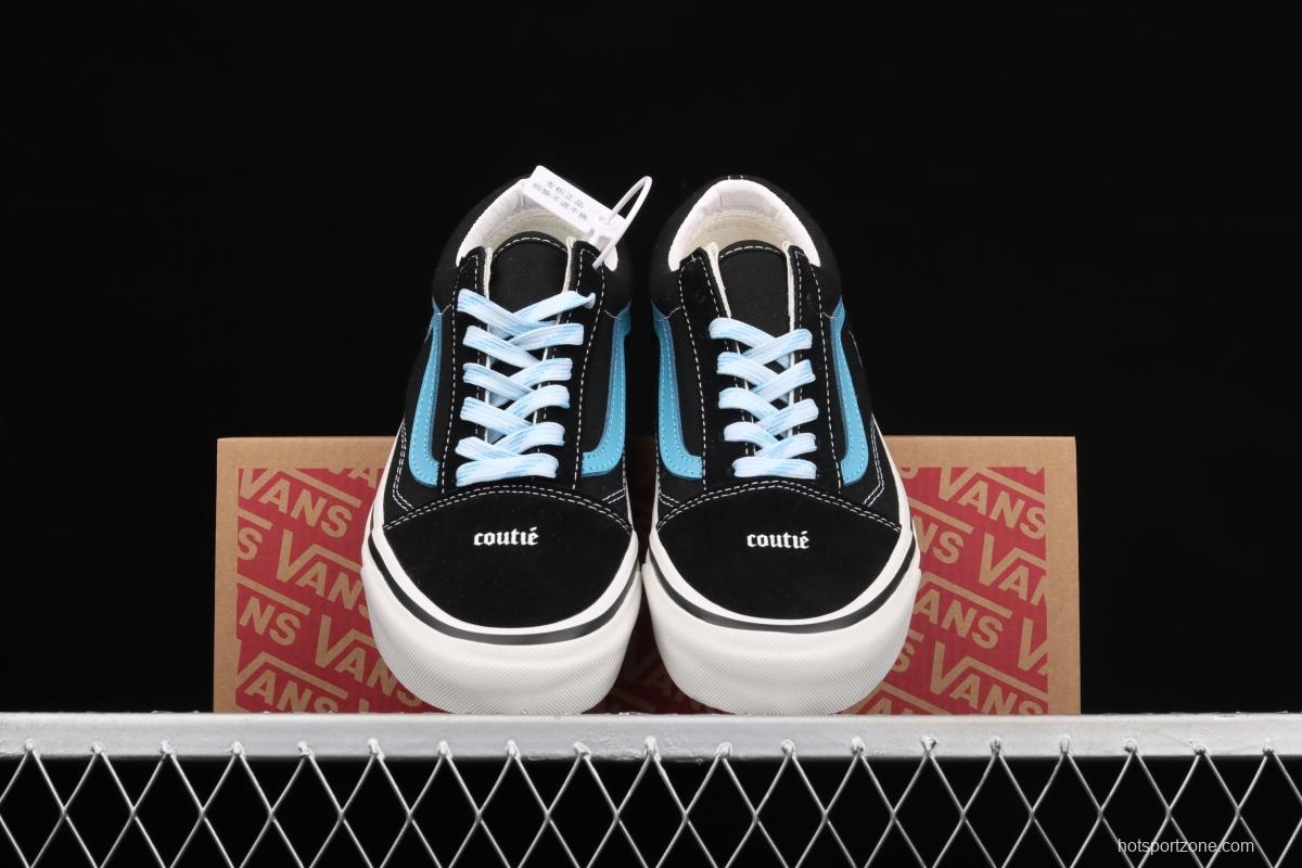 Vans couti é Old Skool 36 DX Old C Logo # 4 2021 blockbuster customized VN0A4BV76FX