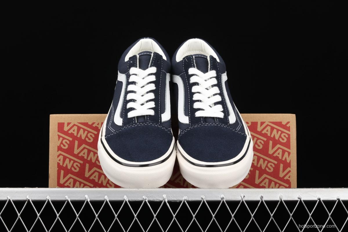 Vans Old Skool Anaheim bright oil version night blue casual skateboard shoes VN0A38G2PXC