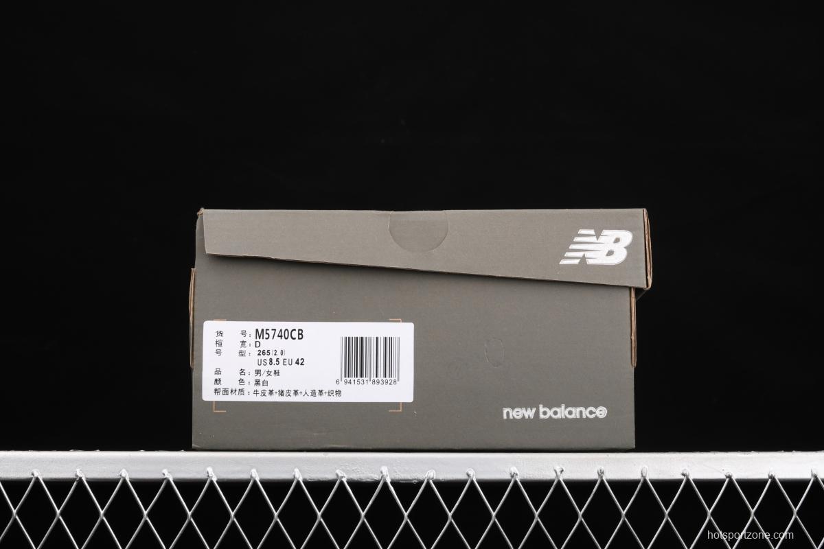 New Balance NB5740 series retro leisure jogging shoes M5740CB