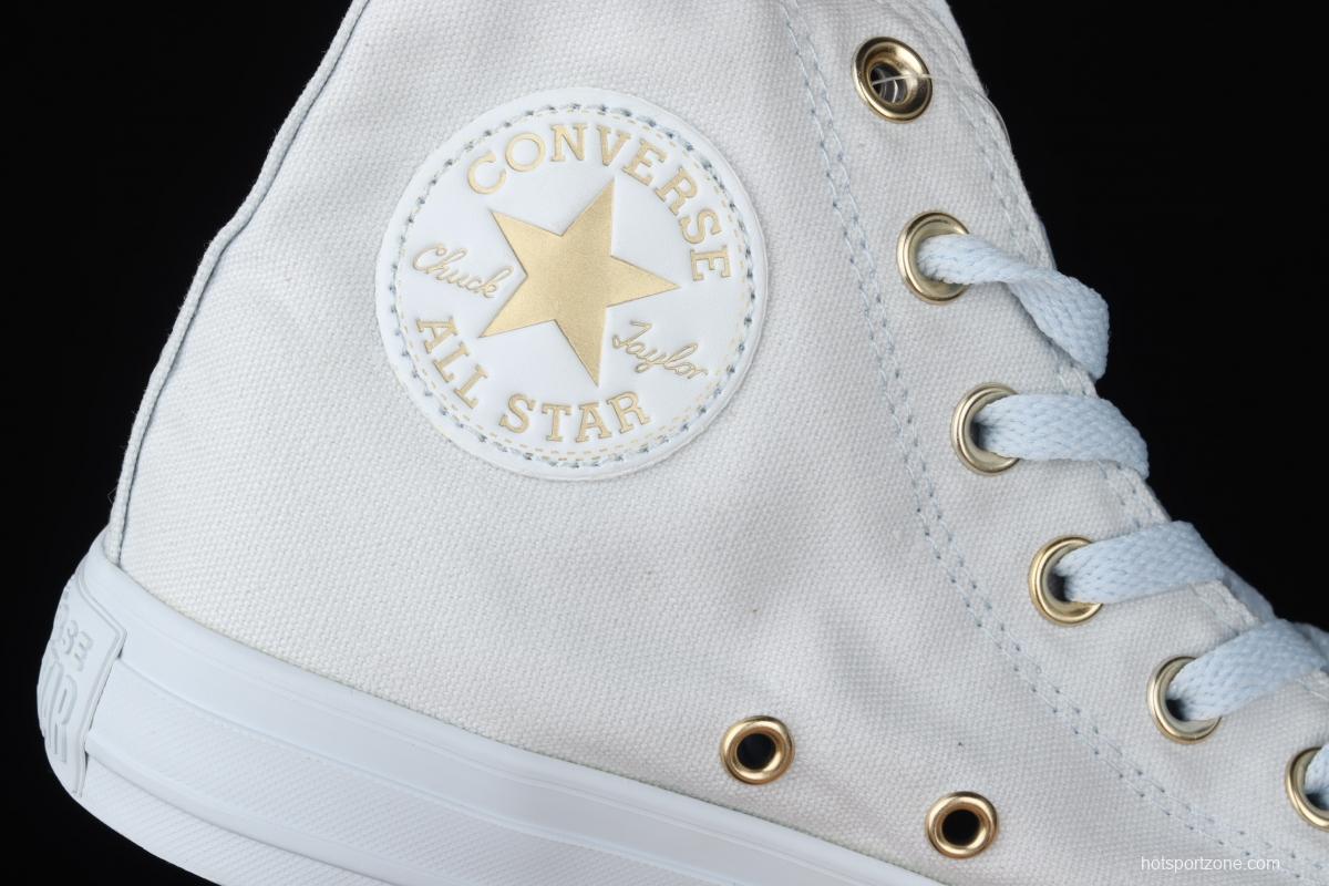 Converse All Star Converse taro purple gold upper canvas shoes 559939F