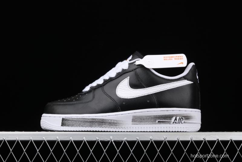 Peaceminusone x Nike Air Force 1y07 / joint style graffiti casual board shoes AQ3692-001