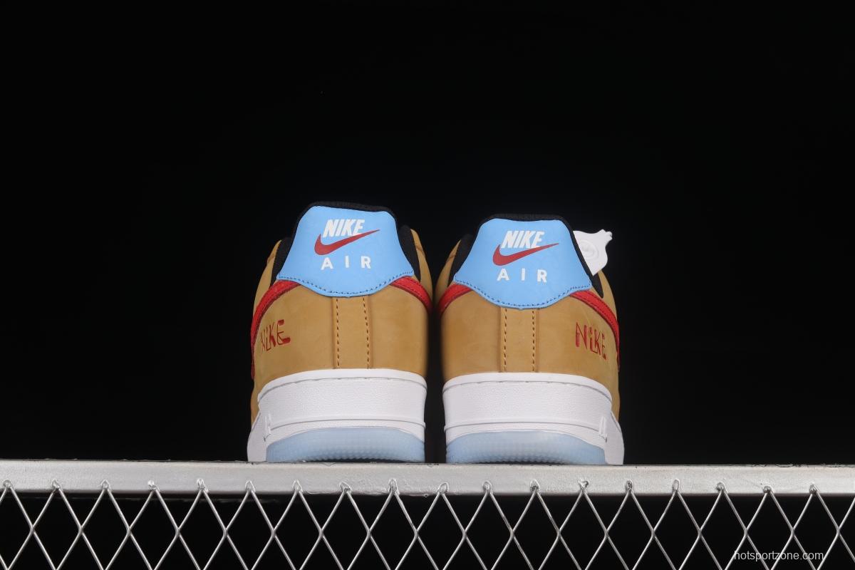 NIKE Air Force 1'07 Low Satellite low-top casual sneakers DQ7628-200